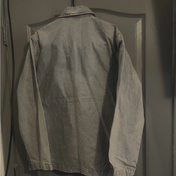 BDG Light Gray Denim Shirt Jacket - Picture 4 of 5